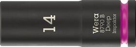 Steckschlüsseleinsatz 8790 B Impaktor Deep 3/8 Zoll 14mm L.63mm WERA