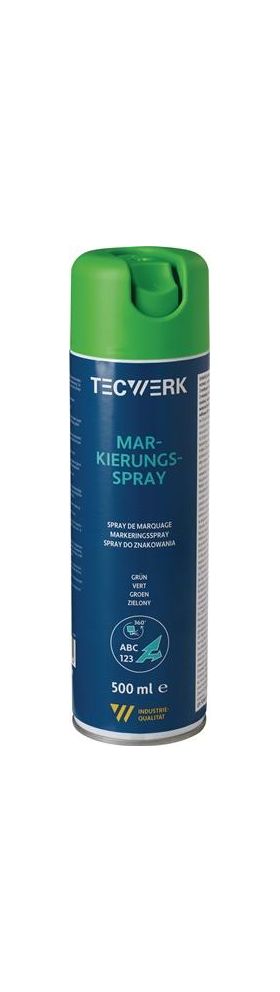 Markierungsspray grün 500ml Spraydose TECWERK