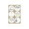 BRAUN + COMPANY Sticker 'Schleckerei' 4er Pack