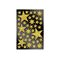 BRAUN + COMPANY  Sticker Glitzersterne g.40 St. - 10 VPE