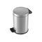 HAILO Tret-Kosmetikeimer Solid S 4l Ø18cm silber