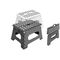 HI Klapptritt faltbar 31x22x22cm farbig sortiert