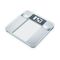 beurer Glas-Diagnosewaage BG13 760.30 inklusive 1 x 3 Volt CR 2032 Batterie