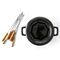 BEKA Nori Fondue-Set 2L 8 Gabeln, 1 Fonduetopf, 1 Rechaud