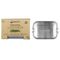 PANDOO Edelstahl Lunchbox 1 Lunchbox, 1 Trennsteg & Bio-Baumwolltasche