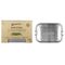 PANDOO Edelstahl Lunchbox 1 Lunchbox, 1 Trennsteg & Bio-Baumwolltasche