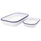 KARL KRÜGER Auflaufform 'Husum' Set 2er Set | 1x L 26 cm | 1x L 32 cm