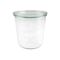 WECK Sturzglas 6er Karton 6 Stück, inkl. Glasdeckel