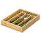 ZELLER PRESENT Besteckkasten Bamboo 5 Fächer 34x26x5cm natur