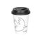 KÖNITZ Coffee to go Becher mit Deckel 'Picasso - La Colombe De la Paix'