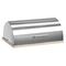 ZELLER PRESENT Brotkasten Bamboo Edelstahl/Gummibaumholz 39,5x28x16cm silber/natur