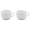 Bredemeijer Teetasse 'Umea' 2er-Set 2 Tassen, 2 Bambus Untersetzer