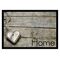 MD-ENTREE Sauberlaufmatte 'Impression' heart on wood