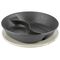 KOZIOL Menüteller mit Deckel 1,5l CONNECT SEPAREE nature ash grey