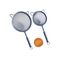 GOURMET EASY Küchensieb-Set 'Gourmet Easy' 2-teilig 2-teilig, großes Küchensieb, kleines Küchensieb