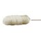 SOREX Lammfellwemit Holzstiel Naturfell 80cm
