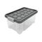 RIVAL Eurobox 30x19x14cm mit Deckel inklusive Deckel