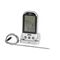 KÜCHENPROFI Braten-Thermometer Digital, bis 250°C inkl. 4 Batterien