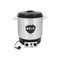 WECK Einkochautomat 29 l Ø35cm Edelstahl mit Uhr