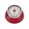 ZASSENHAUS Kurzzeitmesser Retro-Look 3cm Ø7cm rot