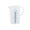 Messbecher 0,5l transparent