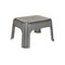 KEEEPER  Tritthocker 36,5x30x24 silber - 5 VPE