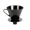 WÜLLNER & KAISER Stutzenfilter 1x4 schwarz-VPE: 6