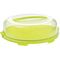 ROTHO Tortenbehälter Tortenglocke Fresh flach 35,5x34,5x11,6cm