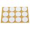 HANSI-SIEBERT Filzgleiter Ø22mm weiß 12er Pack