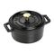 STAUB Cocotte Bräter Mini nClassic Gusseisen 0,25 l Ø10cm schwarz
