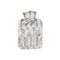 HUGO FROSCH Wärmflasche Klassik Hochflor-Flauschbezug 1,8 l braun/silber melange