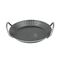 TURK Servierpfanne schmiedeeisern mit 2 Griffen Ø24cm schwarz