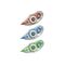 EASY WORK Mini-Korrekturroller 3er Pack