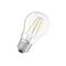 OSRAM LED Tropfenlampe P25 2,5W klar E27