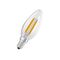 OSRAM LED Filament Kerze ULTRA EFF E14 2,5W 470lm 2.700K klar