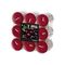 Duft Teelicht in PC Hülle rot/Cherry 18er Pack