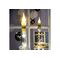HI LED Flaschenkorken 'Flamme' 1 LED mit Lichterkette 10 LED 2 x Flaschenkorken mit LED Flamme und 2 x Lichterkette. Auslieferung ohne Flasche und andere Deko, 3 x LR44 Batterien