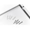 ZELLER PRESENT Magnettafel 4-teilig | 1 x Magnettafel | 3 x Pins