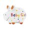 KCG-DAS MARKENSCHWEIN Sparschwein 'Baby Girl'