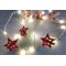 F-H-S LED-Lichterkette mit Klammern 20 LED 3fach sortiert