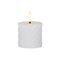 STAR TRADING LED-Echtwachs-Kerze 'Flamme Swirl Votive' 2er Set inkl. 1x CR2032 Batterie