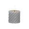 STAR TRADING LED-Echtwachs-Kerze 'Flamme Swirl Votive' 2er Set inkl. 1x CR2032 Batterie