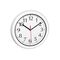 TFA-DOSTMANN Funk-Wanduhr Outdoor Ø30,5cm weiß