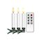STAR TRADING LED-Schaftkerzen 'Flamme' 10-teilig