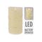 LED Kerze mit LED Lichterkette