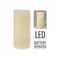 LED Kerze mit LED Lichterkette