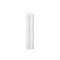 STAR TRADING LED Wachskerze Flamme Stripe 2er Set Batterie Timer weiß 25x2,1cm