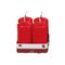 Stumpenkerze 8cm Ø4cm rot 4 Pack