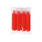Adventskerze 10cm Ø2,2cm rot 4 Pack