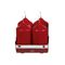 Stumpenkerze 9xØ5cm bordeaux 4 Pack